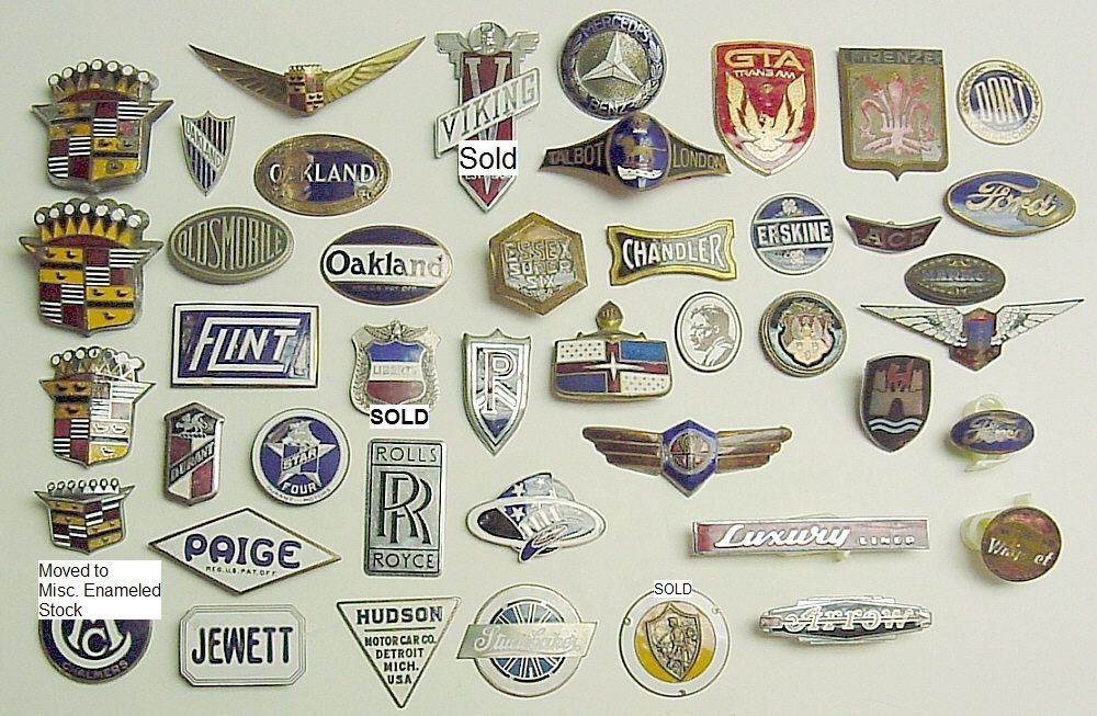 Vintage Car Emblem Identification